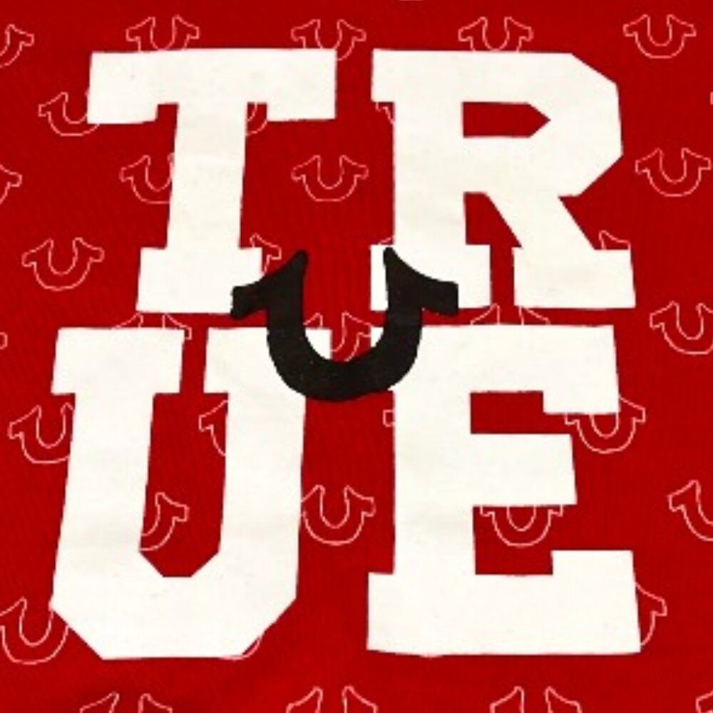 BNWT TRUE RELIGION gym red (M) - Picture 2 of 6
